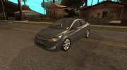 Hyundai Solaris 2011 для GTA San Andreas миниатюра 1