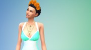 Ожерелье Gold Dust для Sims 4 миниатюра 2