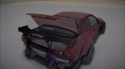 Nissan Skyline GT-R R32 Battle Machine for GTA San Andreas miniature 5