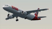 Airbus A320-200 TAM Airlines (PR-MYP) для GTA San Andreas миниатюра 5