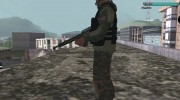 Боец из батальона Восток para GTA San Andreas miniatura 2