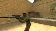 Orange awp w/ laser by_GB for Counter-Strike Source miniature 5