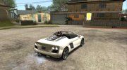 GTA V Obey 9F Cabrio для GTA San Andreas миниатюра 2