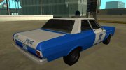 Plymouth Belvedere 4 door 1965 Chicago Police Dept для GTA San Andreas миниатюра 3