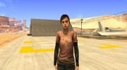 Ellie from The Last of Us для GTA San Andreas миниатюра 1