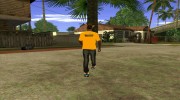 Футболка Rockstar para GTA San Andreas miniatura 2