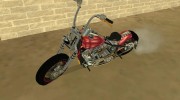 Harley-Davidson Knucklehead for GTA San Andreas miniature 1