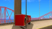 Полуприцеп к Peterbilt 379 Custom Coca Cola para GTA San Andreas miniatura 2