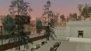 Сжатые зимние деревья para GTA San Andreas miniatura 2