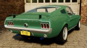 Ford Mustang 1967 para GTA 4 miniatura 3