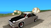 Toyota Corrola GTS JDM для GTA San Andreas миниатюра 1