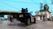 Shelby GT500KR Edition POLICE for GTA San Andreas miniature 4