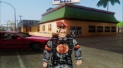 Soldier From Team Fortress Classic (Red) для GTA San Andreas миниатюра 3