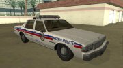 Chevrolet Caprice 1987 Toronto Metro Police para GTA San Andreas miniatura 2