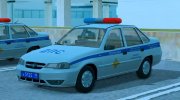 DAEWOO NEXIA ПОЛИЦИЯ ОБ ДПС УГИБДД (2012-2015) para GTA San Andreas miniatura 5