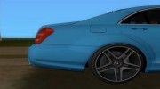 Mercedes Benz S65 AMG 2012 for GTA Vice City miniature 3