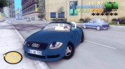 Audi TT Roadster для GTA 3 миниатюра 1