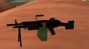 M249 Machine Gun for GTA San Andreas miniature 2