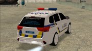 Mitsubishi Outlander Патрульная полиция Украины para GTA San Andreas miniatura 4