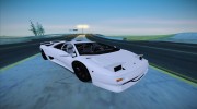 Lamborghini Diablo SV 1997 для GTA San Andreas миниатюра 1