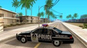 Полицейская машина для GTA San Andreas миниатюра 2