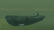U99 German Submarine para GTA San Andreas miniatura 1