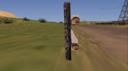Winter Farm Fence Wood для GTA San Andreas миниатюра 2