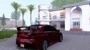 Mitsubishi Lancer Evolution X for GTA San Andreas miniature 3