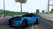 Dodge Viper Police para GTA San Andreas miniatura 5