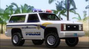 Police Ranger Metropolitan Police для GTA San Andreas миниатюра 2