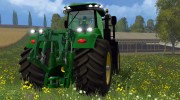 John Deere 9560R para Farming Simulator 2015 miniatura 6
