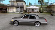 Lincoln Town car sedan para GTA San Andreas miniatura 2