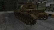 Пустынный скин для танка PzKpfw IV для World Of Tanks миниатюра 3