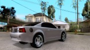 Ford Mustang Cobra R Tuneable para GTA San Andreas miniatura 4