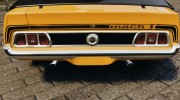 Ford Mustang Mach 1 1973 для GTA 4 миниатюра 15