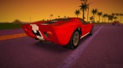 Ford GT40 MkI 1965 для GTA Vice City миниатюра 5