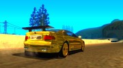 BMW M3 Goldfinger para GTA San Andreas miniatura 4