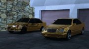 VAZ 2115 Gold Azelow Style (Azerbaijan Avtosh) for GTA San Andreas miniature 5