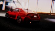 Lexus RC-F для GTA San Andreas миниатюра 4