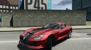 SRT Viper GTS 2013 для GTA 4 миниатюра 1