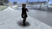 Christie in winter clothes для GTA San Andreas миниатюра 2