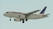 Airbus A319-100 Air France para GTA San Andreas miniatura 2
