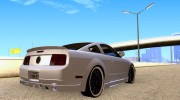 Ford Mustang GT 2005 для GTA San Andreas миниатюра 4