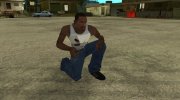 Белая майка, Виталька Пирожков para GTA San Andreas miniatura 3