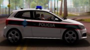 Volkswagen Polo GTI BIH Police Car для GTA San Andreas миниатюра 10