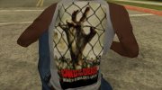Белая майка Land of the Dead Road to Fiddlers Green para GTA San Andreas miniatura 8