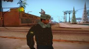Милиционер в зимней форме V7 для GTA San Andreas миниатюра 2