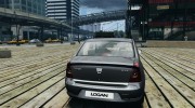 Dacia Logan 2008 for GTA 4 miniature 4