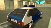 ВАЗ-2109 Московская милиция 90-х for GTA San Andreas miniature 6