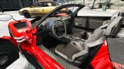 Pagani Zonda Cinque Roadster for GTA 4 miniature 10